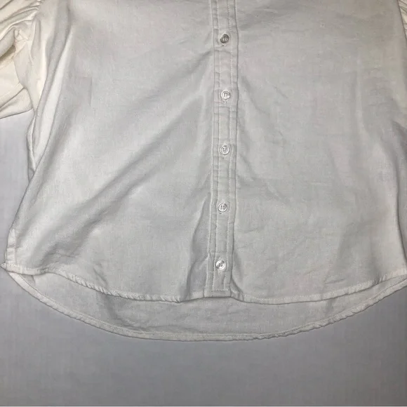 ⭐️NEW⭐️Versona White Linen Puff Sleeve Top - Picture 11 of 11